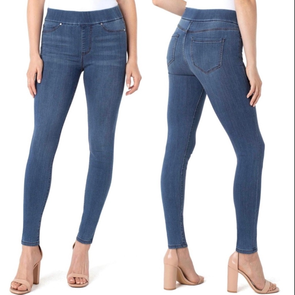 Liverpool Sienna Skinny Pull-On Jeans